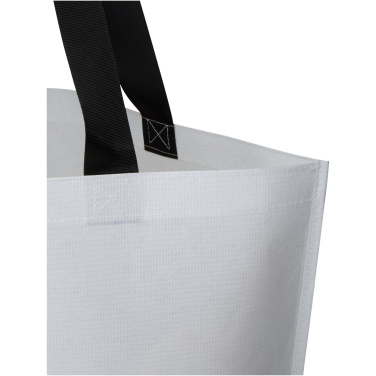Logo trade promotional item photo of: Duo GRS recycled double-laminated oversized tote bag 30L