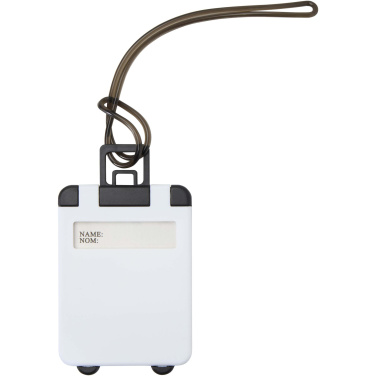 Logo trade corporate gifts image of: Traveler luggage tag