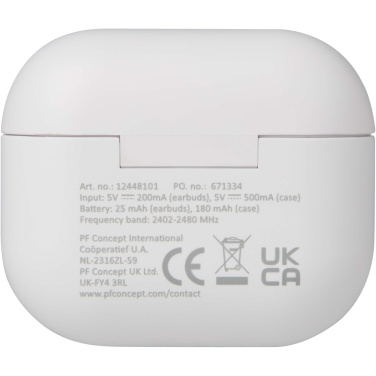 Logotrade promotional merchandise picture of: Altais recycled plastic True Wireless Bluetooth® headset