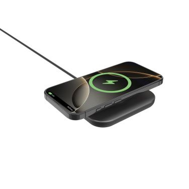 Logo trade business gift photo of: Quantum ultra-fast 25W magnetic wireless charging pad