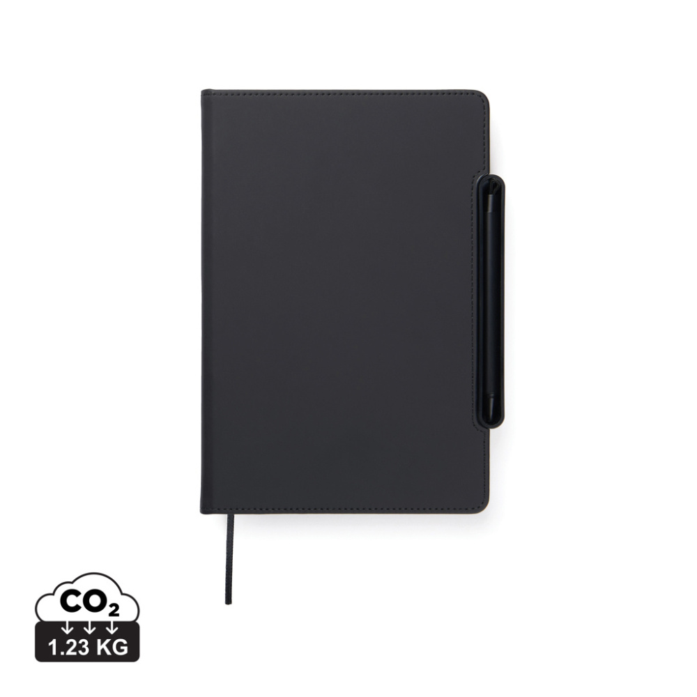 Logo trade promotional products picture of: VINGA Baltimore RCS 4-in-1 Refillable Notebook