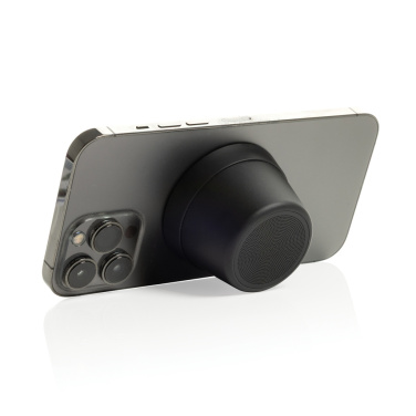 Logo trade advertising products image of: Nivio RCS recycled aluminum magnetic 5W Speaker