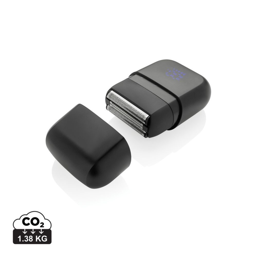 Logo trade promotional item photo of: TrimBlade re-chargeable Travel Shaver IPX7
