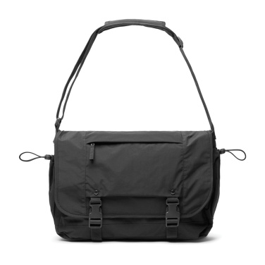 Logo trade promotional gift photo of: KENTO URBAN RCS recycled nylon 15.6 inch Messenger