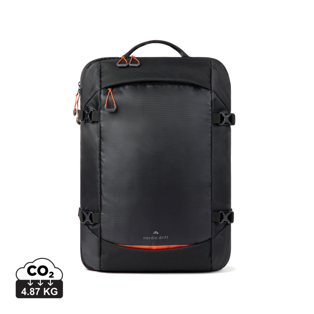 Logotrade advertising product image of: Nordic Drift RCS Travelling backpack 25L