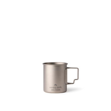 Logotrade corporate gift picture of: Nordic Drift Trail Ultra Light Titanium 450ml Cup