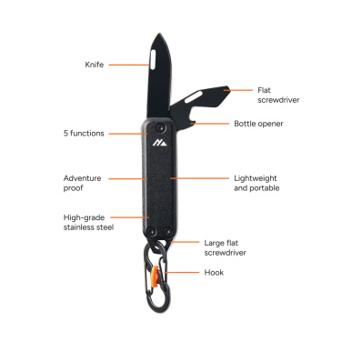 Logo trade promotional products picture of: Nordic Drift Adventure keychain tool