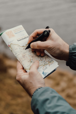 Logotrade promotional products photo of: Nordic Drift Trial RCS Portable Infinity Pocket Pen W Compas