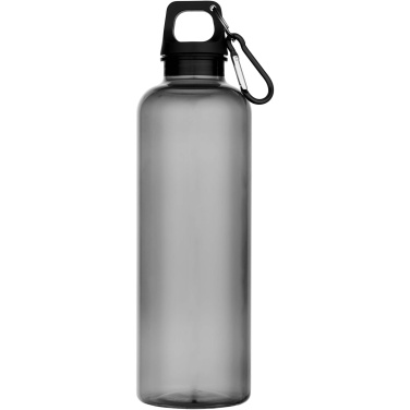 Logo trade business gifts image of: Oregon 750 ml RCS recycled plastic water bottle with carabiner