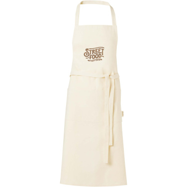 Logo trade promotional merchandise photo of: Odisha 200 g/m² OCS organic apron