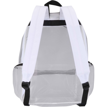 Logo trade promotional giveaways picture of: Mesh GRS recycled backpack 18L