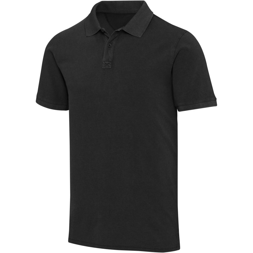 Logo trade promotional giveaways picture of: Calgary 200 g/m2 washed men's polo