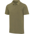 Calgary 200 g/m2 washed men's polo, Forest Green