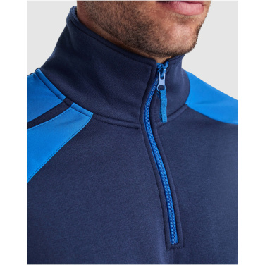 Logo trade promotional giveaways picture of: Maverick 280 g/m2 men's half zip sweater