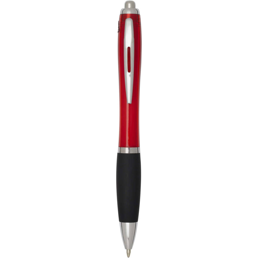 Logotrade business gift image of: Nash RCS plastic ballpoint pen