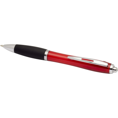 Logo trade business gifts image of: Nash RCS plastic ballpoint pen