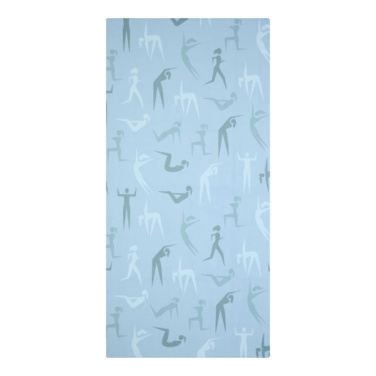 Logo trade promotional giveaway photo of: Daisy sublimation microfiber towel 70x140 cm