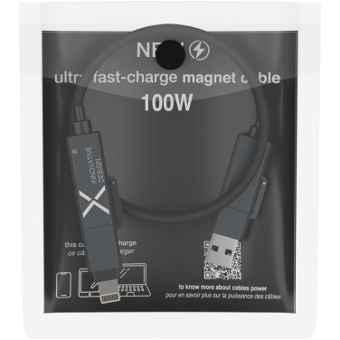 Logotrade promotional giveaway image of: SCX.design C59 100W magnetic silicone charging cable