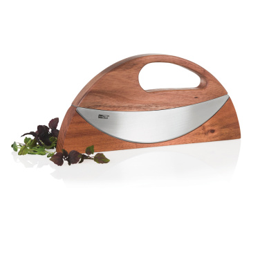 Logo trade promotional giveaways image of: AdHoc Wave Universal chopping knife and pizza cutter