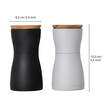 Logo trade promotional gifts image of: AdHoc Twin Salt and pepper mill set