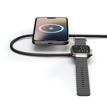 Logo trade promotional gifts picture of: Zens Office Charger 2 Black