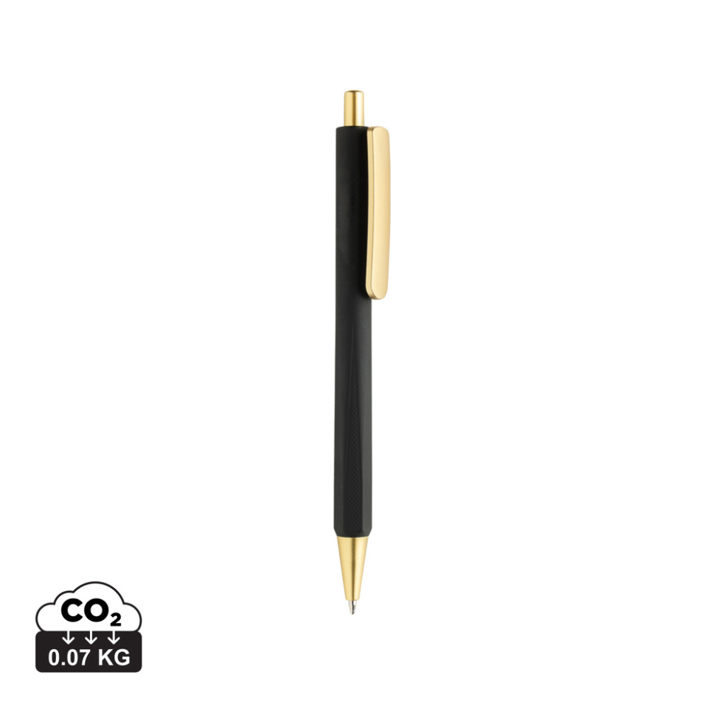 Logo trade business gift photo of: EDGE RCS three-sided pen luxury