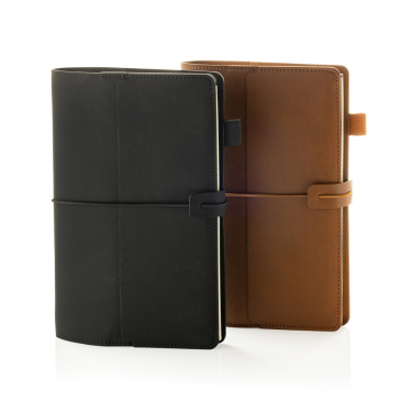 Logo trade promotional giveaways picture of: Daily Notes Binder 3 in 1 refillable PU notebook