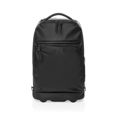 Logo trade promotional gifts image of: Swiss Peak OSLO RCS Wheeled Duffel backpack
