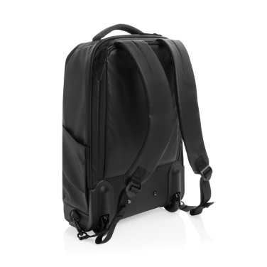 Logo trade promotional gifts image of: Swiss Peak OSLO RCS Wheeled Duffel backpack