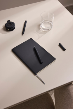 Logo trade promotional giveaway photo of: VINGA Baltimore RCS PU softcover notebook