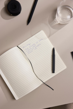 Logo trade promotional merchandise image of: VINGA Baltimore RCS PU softcover notebook