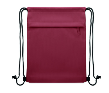 Logotrade promotional gift picture of: Drawstring bag in 600D RPET