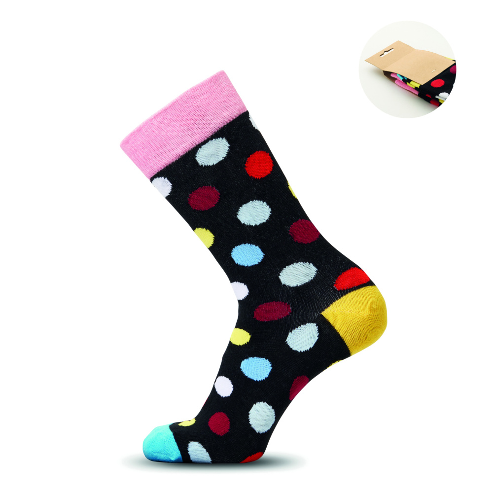 Logotrade promotional giveaway image of: Funny patterned socks