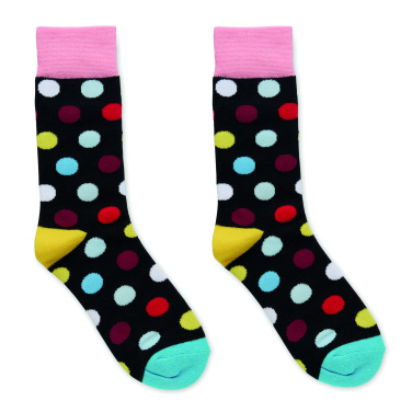 Logo trade advertising products picture of: Funny patterned socks