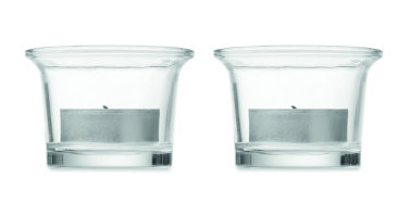 Logo trade business gift photo of: Tea light holder set with stand
