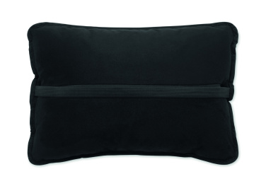 Logo trade promotional merchandise picture of: Suede fabric cushion