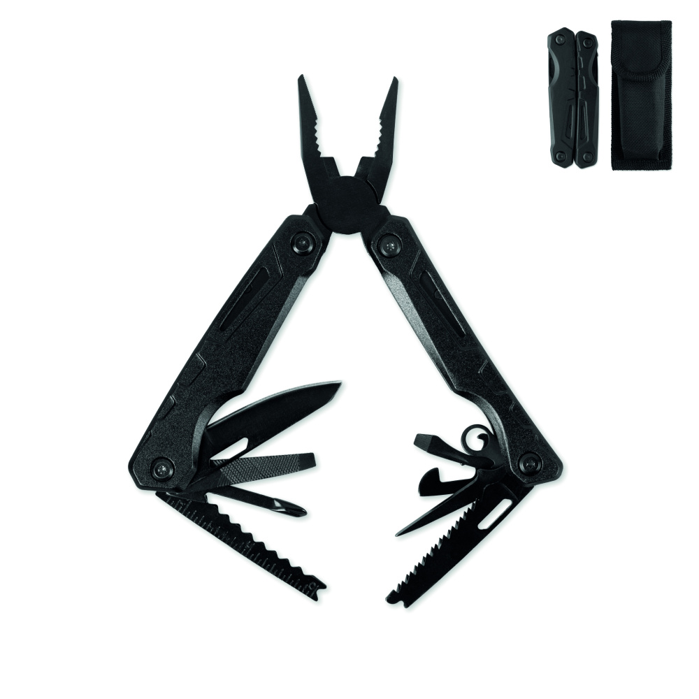 Logo trade promotional giveaways image of: 13-in-1 foldable multi-tool