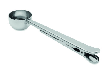 Logo trade promotional giveaways image of: Coffee scoop with bag clip