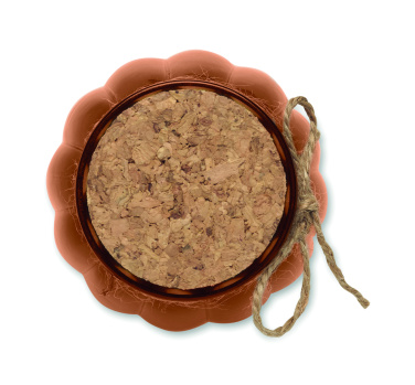 Logo trade promotional merchandise image of: Vanilla plant based wax candle