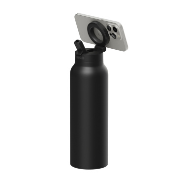 Logotrade promotional giveaway picture of: RINGO Pro MagSafe® Waterbottle w Magnetic Booster Ring 710ML