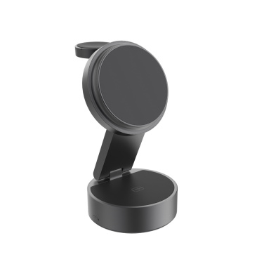 Logo trade advertising products image of: Quantum RCS 25W ultra-fast wireless 3-in-1 charger