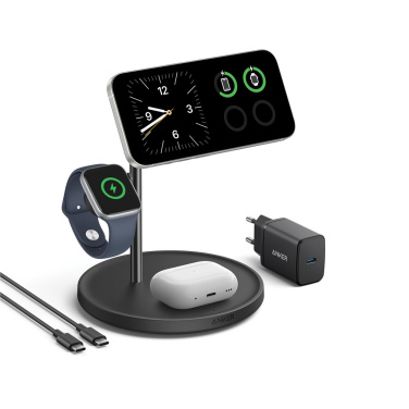 Logotrade promotional item picture of: Anker MagGo Wireless Charging Stand (3-in-1 Stand)