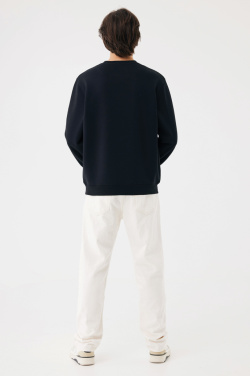 Logo trade corporate gifts picture of: IQONIQ Torla recycled cotton crew neck