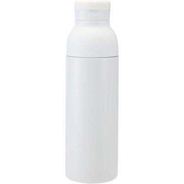 Logo trade business gift photo of: Illuminate 650 ml RCS recycled double wall stainless steel water bottle with 3-piece lid set