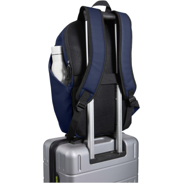 Logo trade promotional merchandise image of: Resi Plus 15" GRS recycled anti-theft backpack 18L