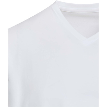 Logo trade corporate gifts picture of: Balfour 200 g/m² short sleeve v-neck unisex OCS organic t-shirt