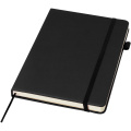 Liss A5 recycled plastic hard cover notebook, Black