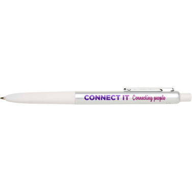 Logo trade corporate gift photo of: Soffit recycled aluminium click anodized ballpoint pen (blue ink)