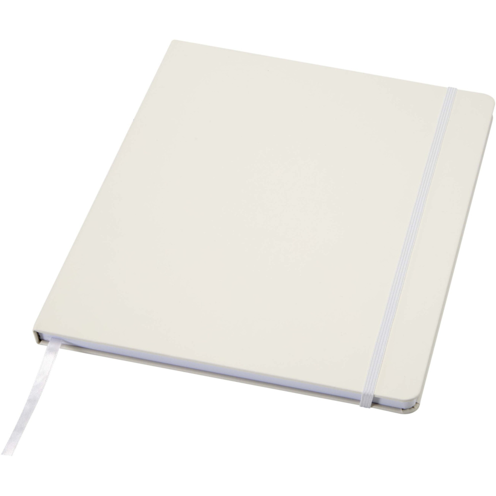 Logo trade corporate gifts image of: Spectrum A4 hard cover notebook