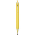 Spectrum recycled aluminium ballpoint pen (blue ink), Yellow